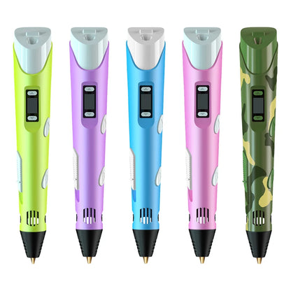 Stylo 3D Créatif Camouflage